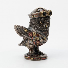 Steampunk Dixie Cup Owl