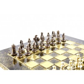 Exclusive Byzantine metal chess pieces