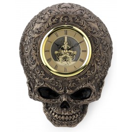 Skull Steampunk  Wall Clock