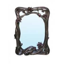 Large flower mirror