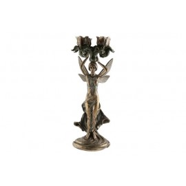 Candleholder with four branches - woman